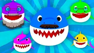 What Color Is The Baby Shark? | Kids Songs And Nursery Rhymes | 