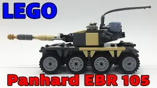 LEGO Panhard EBR 105 [Lego Tank MOC] (reuploaded)