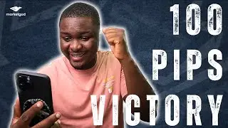 Strategies Revealed: Witnessing a 100-Pip Victory with My Signal Members in Day Trading!