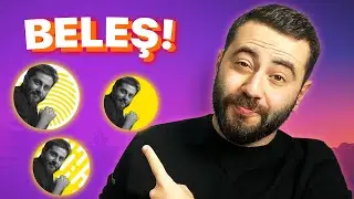 4 DK'da PROGRAMSIZ Profil Fotoğrafı Yapımı 🤩 | Profil Fotoğrafı Nasıl Yapılır?