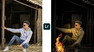 Lightroom Best Fire Moody Color Effect Photo Editing | Moody Edit | New Lightroom Mobile Tutorial