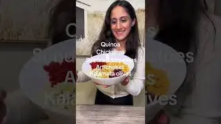 Meal Prep Mediterranean Quinoa Salad! 🥗