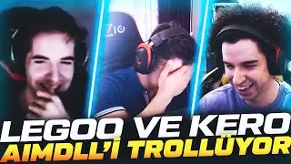 LEGOO VE KERO, AIMDLL'İ TROLLÜYOR | Valorant Maç Özetleri 