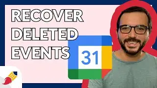Recover a deleted Google Calendar event