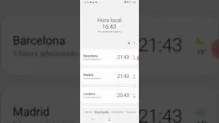 Horarios del directo