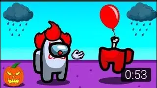 among us but pennywise as impostor