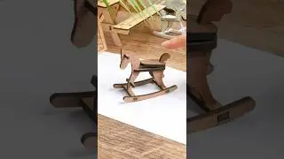 DIY Mini Trojan Horse 🐎 Laser Cut by NEJE Max4