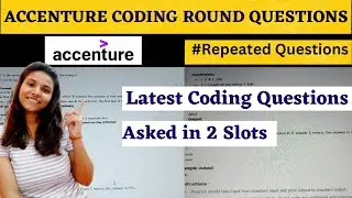Accenture Coding Questions | LeetCode Problems Asked in Accenture 