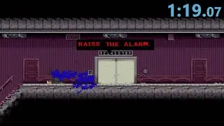 Katana Zero Speedrun Break The Lights (1min:19.07sec)