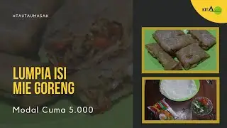CARA BARU NIKMATIN INDOMIE GORENG PAKE LUMPIA