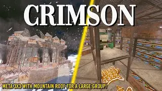 The CRIMSON - META 3x3 for a LARGE GROUP | Mountain roof & Open Core & Widegap Shell