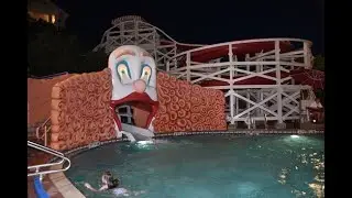 Scary swimming pools at night (Aquaphobia images + music)