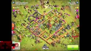Clash of Clans - Town Hall 7 and Epic Fail Attack by Caleb