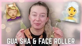 SECRET TO HEALTHY SKIN | How To Do at home Facial & Lymphatic Drainage with GUA SHA & JADE ROLLER