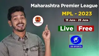 Maharashtra Premier League 2023 Live - How to watch MPL 2023 Live ?
