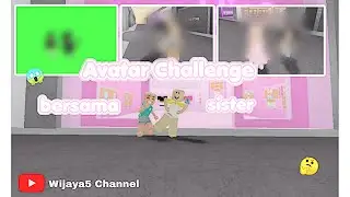 Avatar Challenge Roblox with Sister! 😍