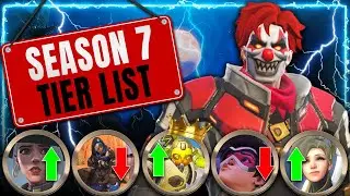 NEW PATCH Meta TIER LIST - Season 7 Changes EVERYTHING | Overwatch DPS, Tank, and Support