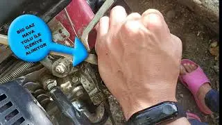 BİO GAZ ile çapa motorunu çalıştırdım