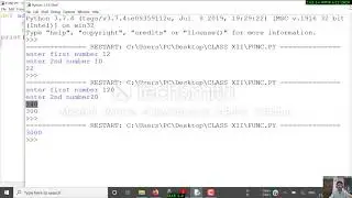 Chapter 2: Function (Introduction & Type)
