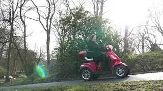 Hill Climbing Green Power Mobility Scooters