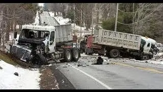Truck Crash Compilation Trucks Crashes
