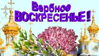 С Вербным воскресеньем ! Красивая видео открытка с ВЕРБНЫМ ВОСКРЕСЕНЬЕМ!