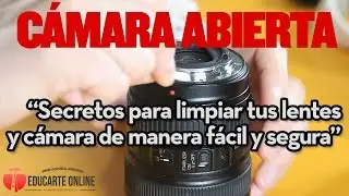 Secretos para limpiar tus lentes y cámara de manera fácil y segura