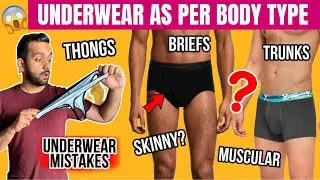 Thongs for 24 Hours ? | UNDERWEAR MISTAKES THAT ARE BAD FOR YOUR HEALTH | Underwear As Per Body Type