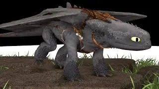 [SFM Dragons] Toothless Animation Reel 2021