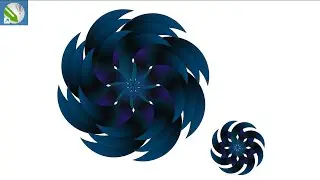 best ever 3d circle design logo tutorial in corel in 2024🔥🔥#logo #tutorial #coreldraw