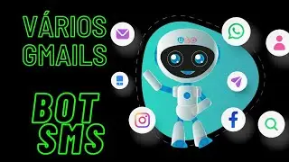 Gerador de SMS😱Como Criar Vários Gmail Sem Número 💥Bot Telegram Para Fazer Bug