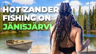Рыбалка в Карелии с Luxury Girl (english subtitles).
