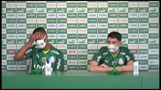 apresentação oficial dos dois novos laterais do palmeiras Jorge e piquerez