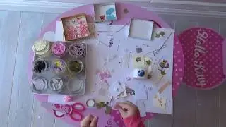 Детские поделки - чем можно занять маленькую девочку: открытки из бисера и маленьких цветочков