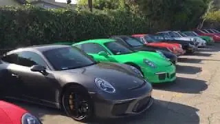 PCA Cars and Coffee - Porsche Club of America Los Angeles at the Santa Monica Museum of Flying
