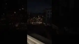 Звуки из окна в 12 ночи, похоже на эвакуацию при пожаре!!! (не фейк!!!) 