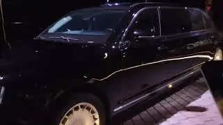 La voiture de Vladimir Poutine . ВДНХ  Moscou . Russie 2022