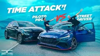 PILOTO PRO CONTRA PILOTO CALLEJERO con HYUNDAI en TIME ATTACK!! | Dani Clos