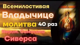 Всемилостивая Владычице молитва в момент опасностей, трудностей и тяжелых обстоятельств 40 раз