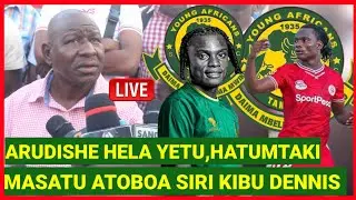 MZEE MASATU SIMBA ATOBOA SIRI KIBU DENIS ANAENDA YANGA, ARUDISHE PESA ZETU SISI SIMBA HATUMTAKI TENA
