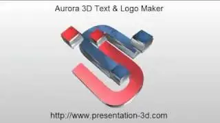3D Text Generator and Logo Animation Maker for Website or Movie - Aurora3D Software