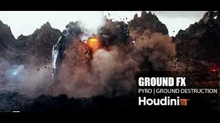 Houdini Experiments #1   Ground Fx