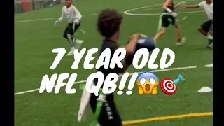 7 YEAR OLD @NFL PRO STYLE QUARTERBACK IS INSANE!! #highlights #football #subscribe #sports #wow