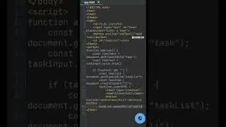 To do list Using HTML CSS & JavaScript | #codingtech #html #css #javascript #ytshorts #shorts |