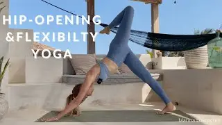 20 min Yoga for Tight Hips & Flexibility // Release Stress  // Yin Yoga Inspired //Marina Lukoschat
