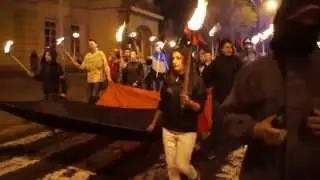 Смолоскипна хода до Дня УПА у Вінниці