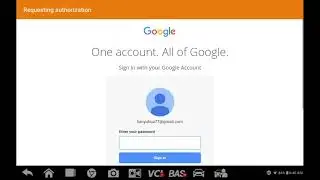 Oauth2.0 client email9x Android demo video