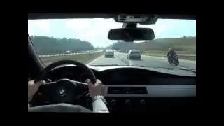 BMW M5 V10 vs. Honda CBR1000