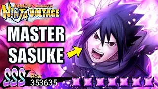 How to MASTER Sasuke EMS... | Naruto x Boruto Ninja Voltage
