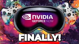 The BEST WAY To Cloud GAME On Vision Pro!| GeForce Now